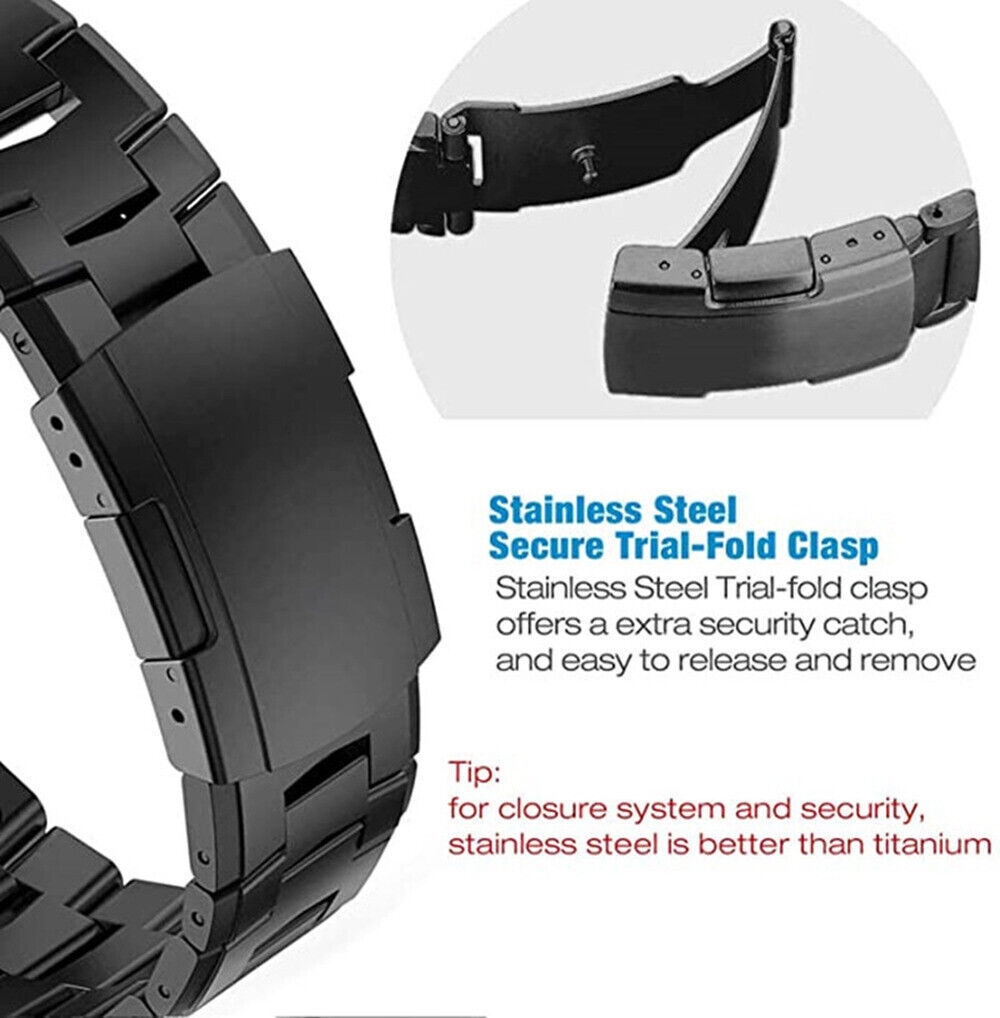 26mm Quick Fit Release Titanium Watch Strap For Garmin Fenix 8 7X Pro 6X GPS 3HR