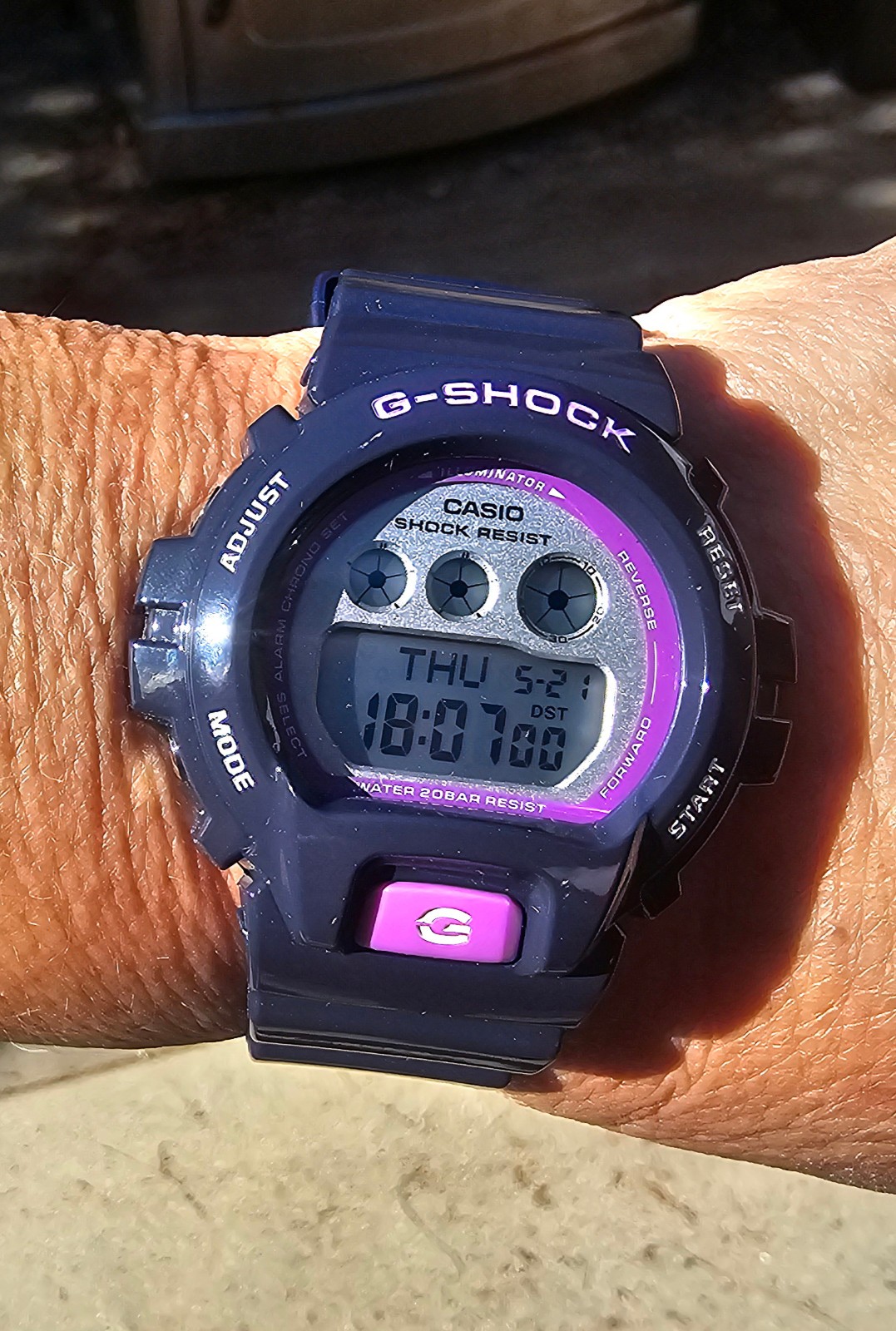 Casio G-Shock S Series Glossy Women’s Purple Watch GMD-S6900CC