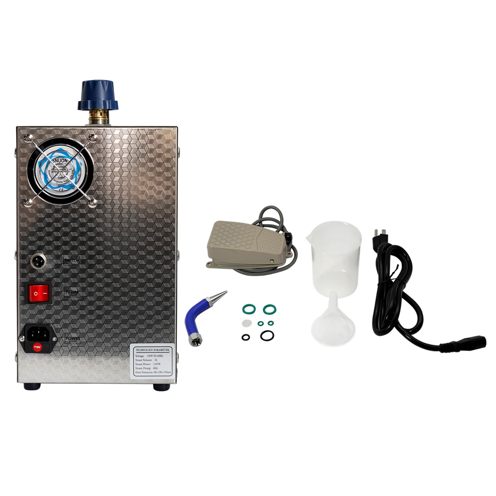 2L Jewelry Steam Cleaner Gem Washer Gold&Silver Steam Cleaning Jewelry Cleaning