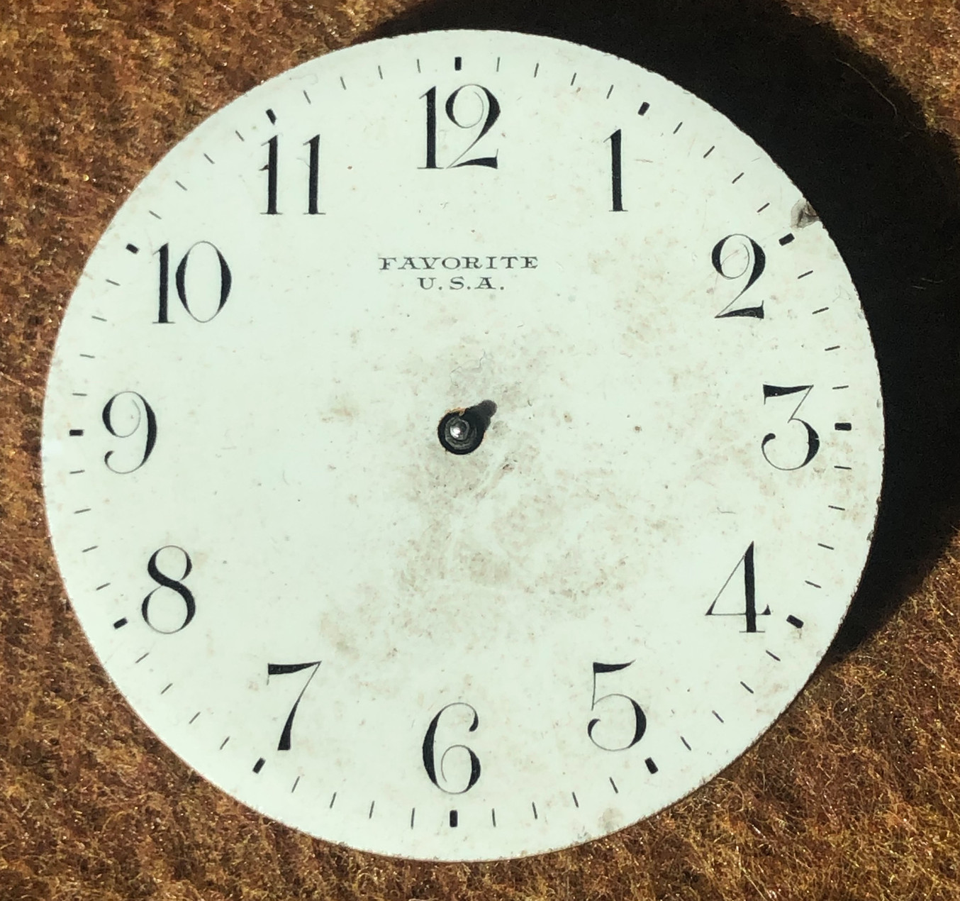 Vintage Favorite USA Pocket Watch Movement Parts 16s