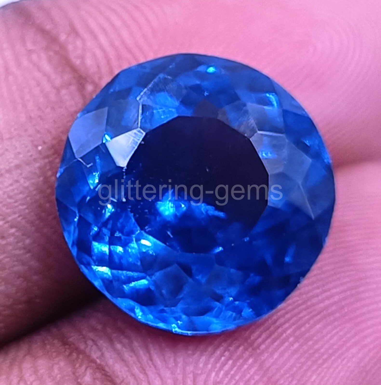 10.00 Ct Natural Blue Tanzanite – Round Cut IGL Certified Loose Gemstone 5DDT