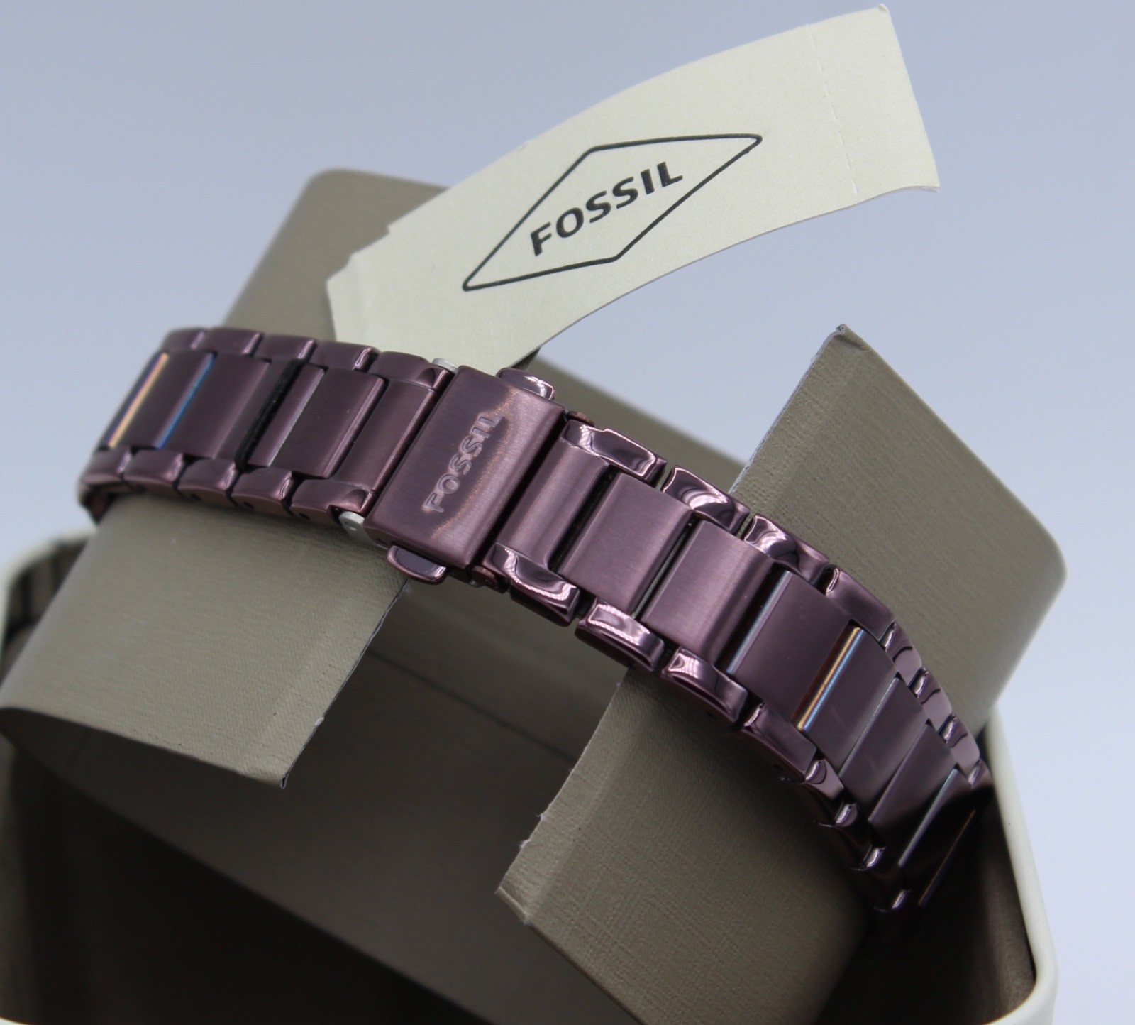 Fossil Modern Courier Midsize Chrono Purple Women’s BQ3281 Watch
