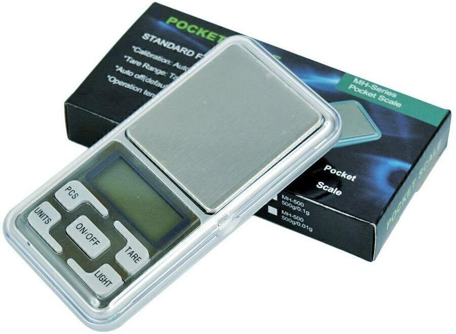 Digital Jewelry Scale with LCD & High Precision 0.01g-200g Pocket Scale