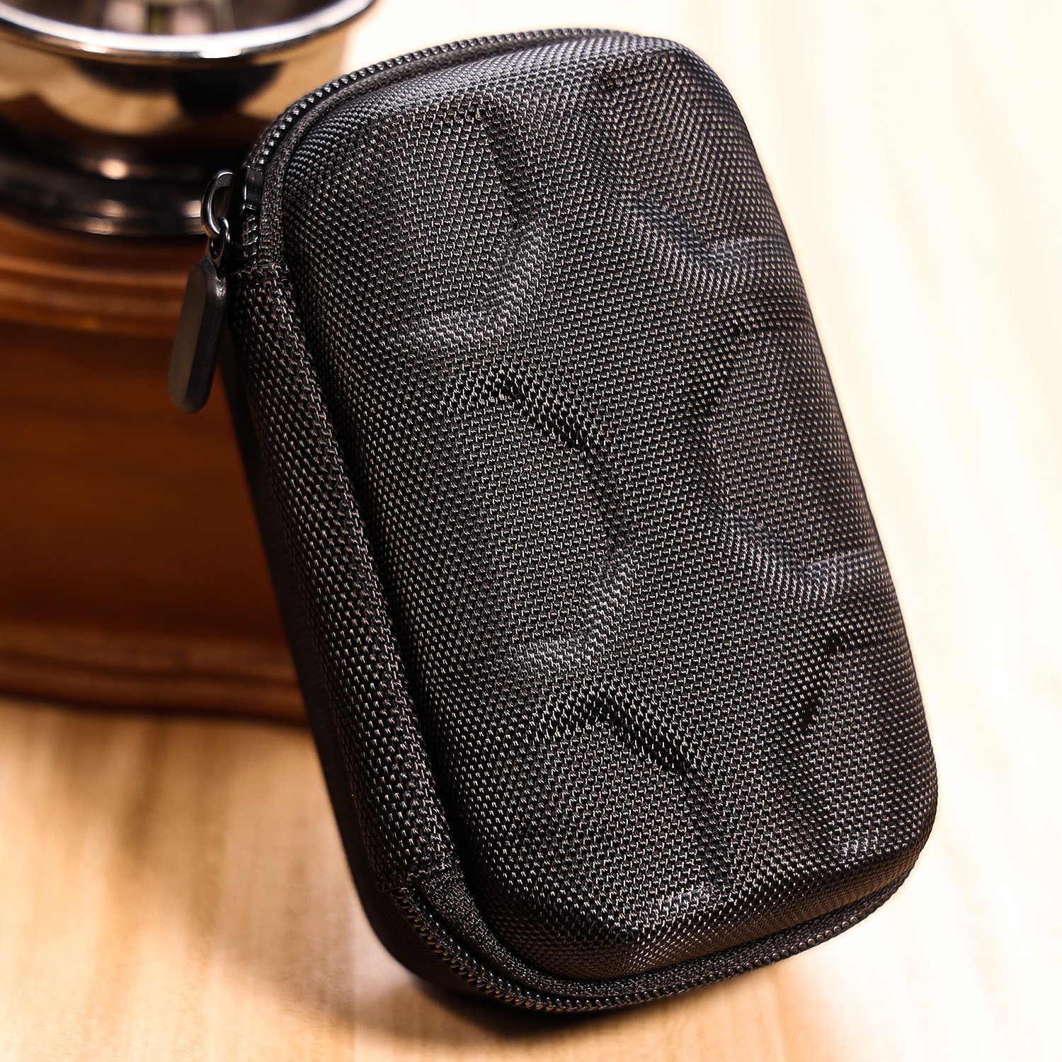 Portable Watch Box Organizer 2 Slots Wrist Watch Storage Case Holder for Travel