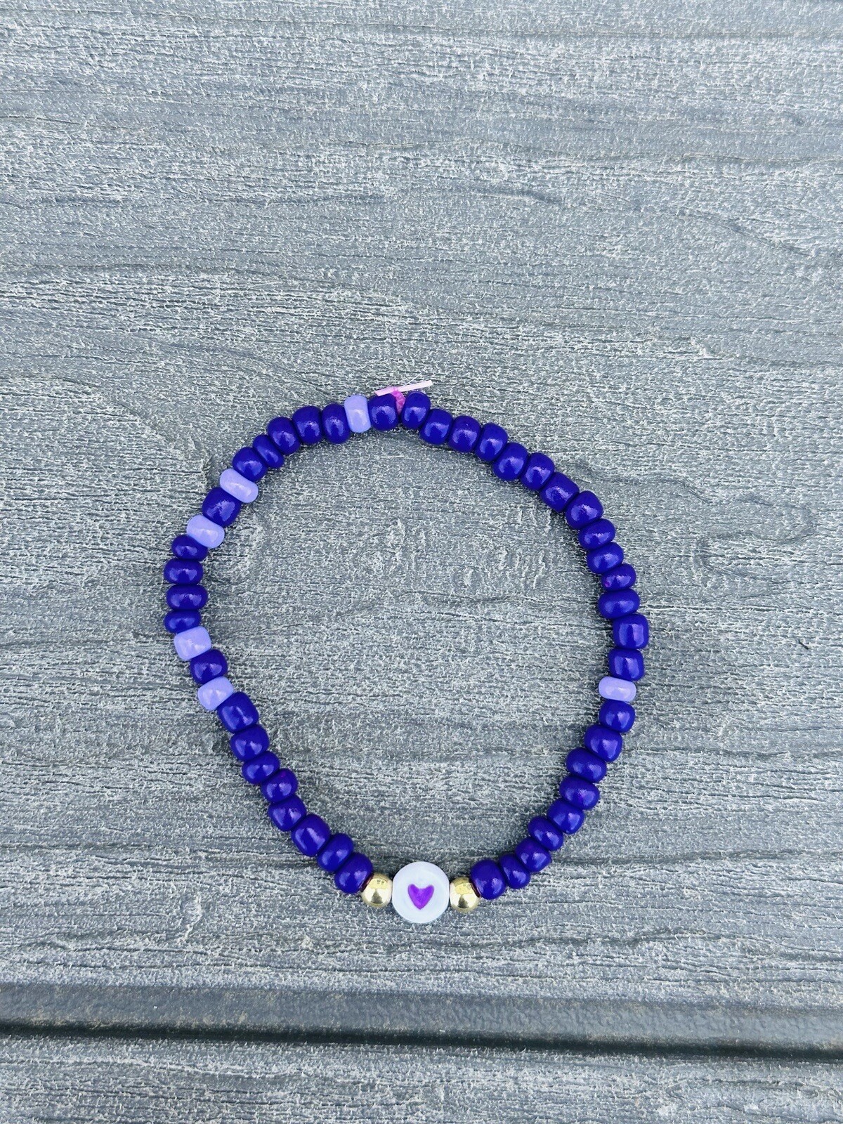 Three Purple Clay Bead Bracelets – Gorgeous