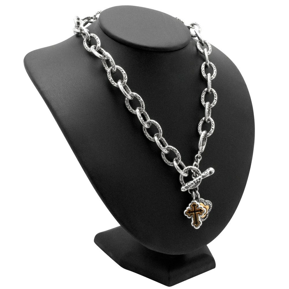 Black Leatherette Jewelry Necklace Bust Necklace Display Stand ~ 2 Styles