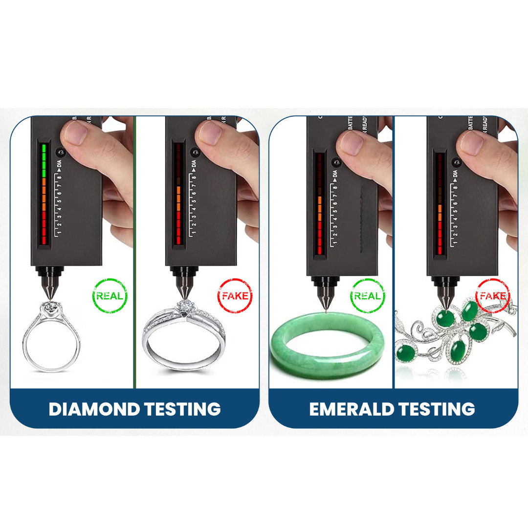 Gold Jewelry Test Kit 10K 14K 18K 22K 24K Tester 999 Diamond Gemstone Metal Test