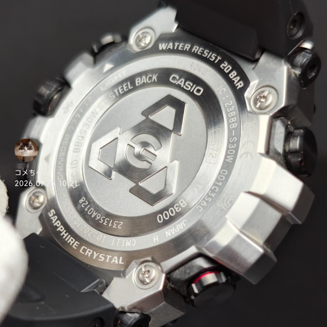 Casio G-SHOCK MTG-B3000-1AJF Safe packing!
