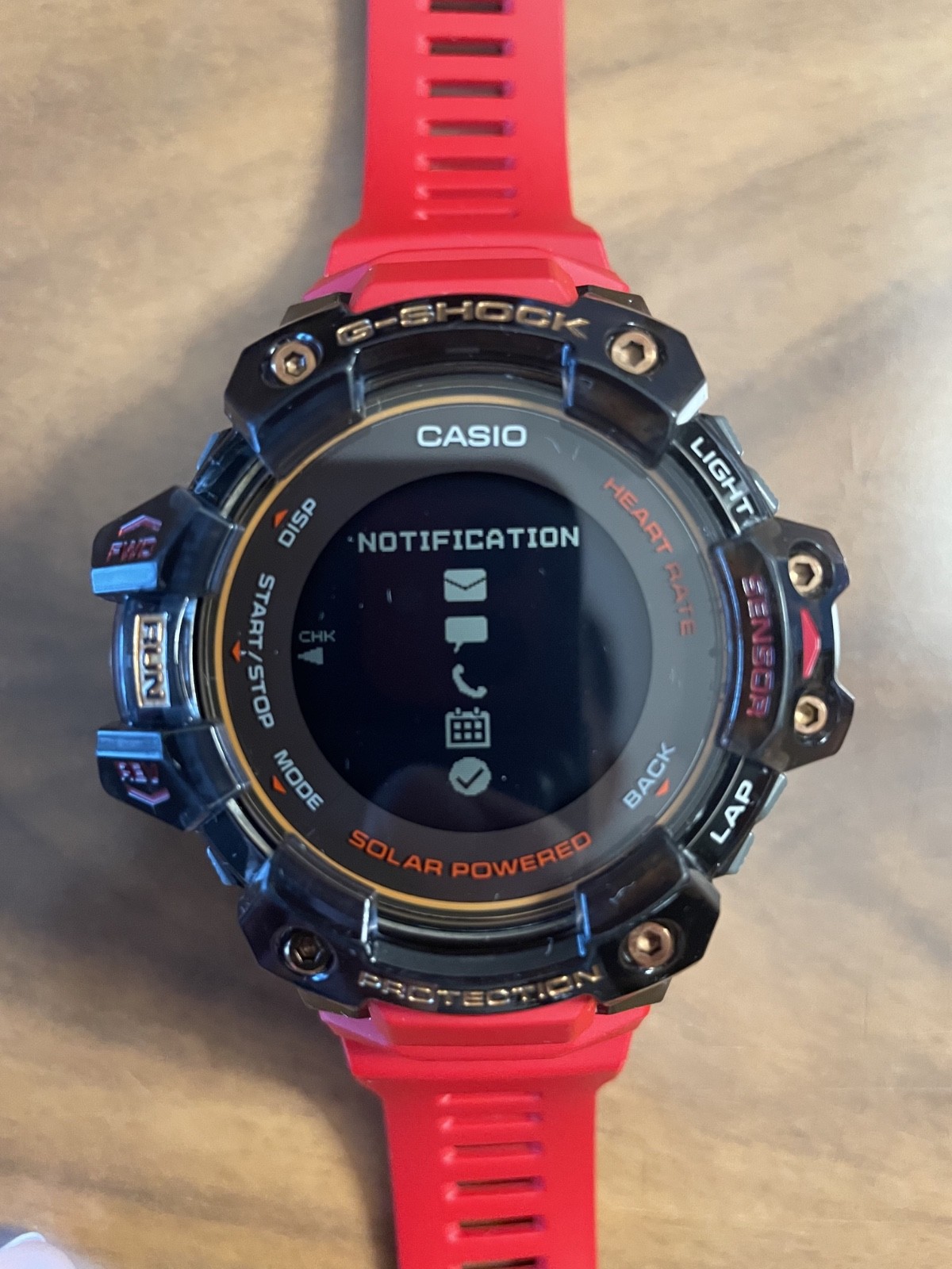 Casio G-Shock G-SQUAD PRO GBD-H1000-4A1JR Limited Edition 56.3mm Blk Resin/Stlss