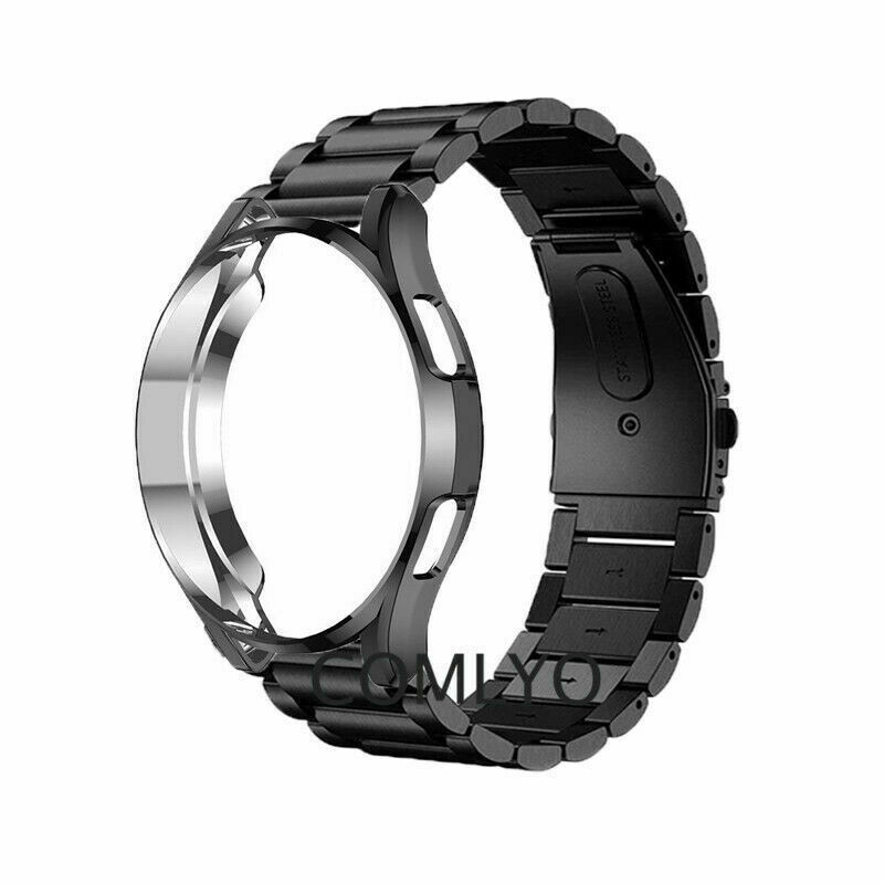 TPU Case+Metal Band Strap For Samsung Galaxy Watch 7 6 5 4 40/44mm Classic43/47