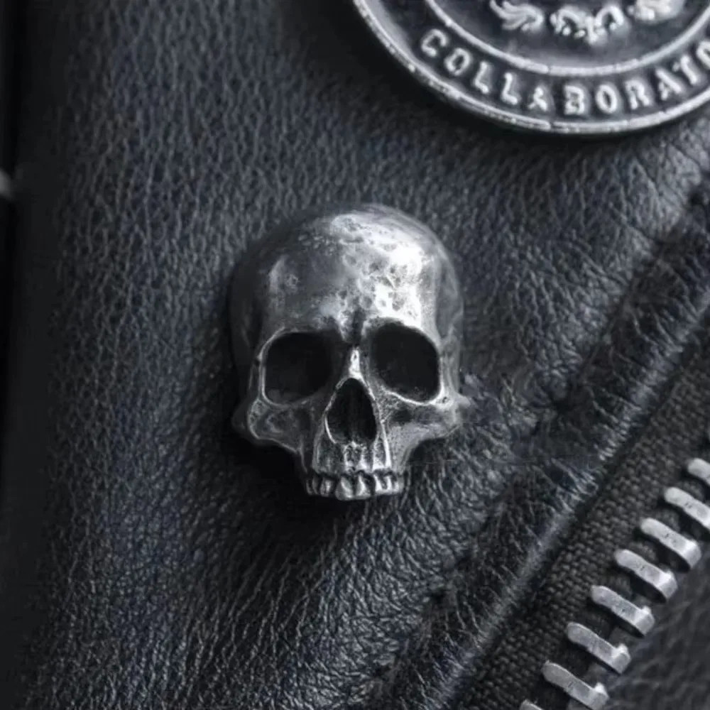 Halloween Skull Pin Punk Skeleton for Gothic Brooch Badge Jewelry Accessory