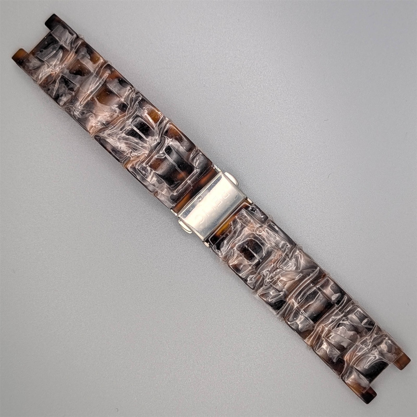Watch Links tortoiseshell brown Fossil Stella ZR15577 ES2795 bracelet 18mm 9mm