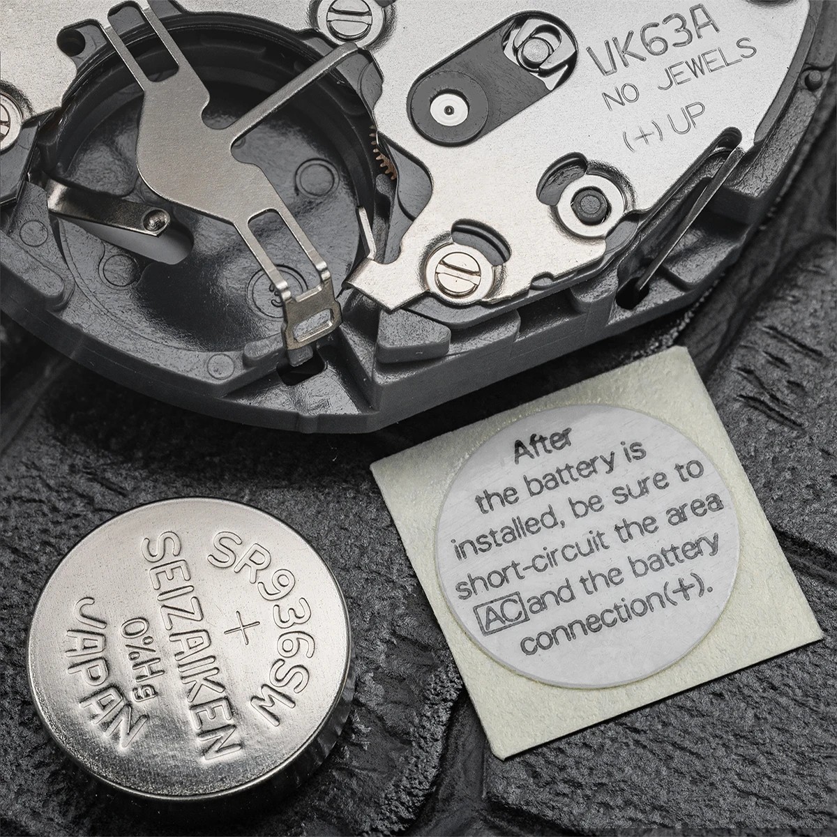 Genuine Seiko VK63A Chronograph Movement Japan VK63 Mecha-Quartz Watch Mod Kit