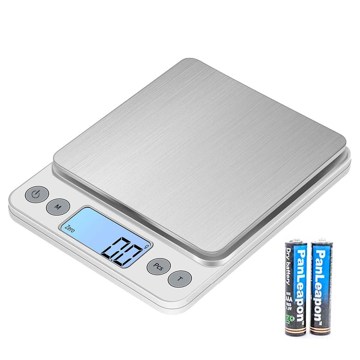 Portable 3000g Digital LCD Scale Jewelry Kitchen Food Balance Weight Gram