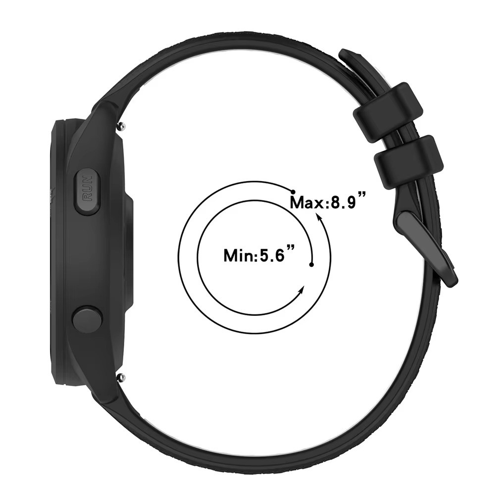 Silicone Sport Strap For Garmin Forerunner 255 265 245 165 Band For Garmin Venu