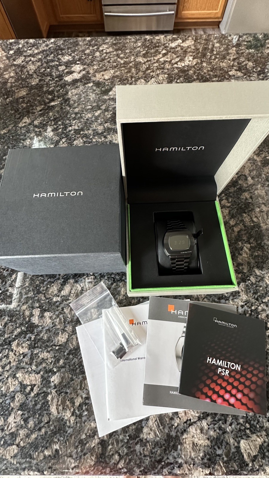 Hamilton PSR MTX Digital Quartz H52434130 Matrix Limited Edition USA seller