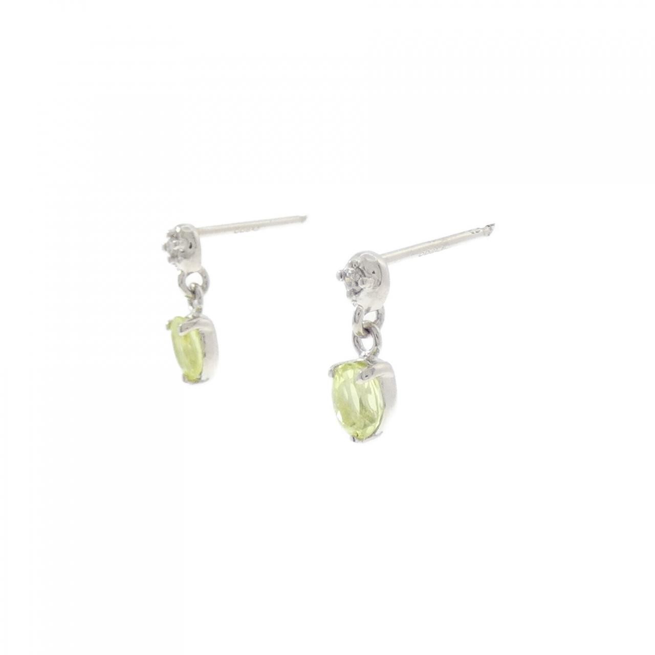 Authentic PT900 Chrysoberyl Pierce #260-007-686-2342