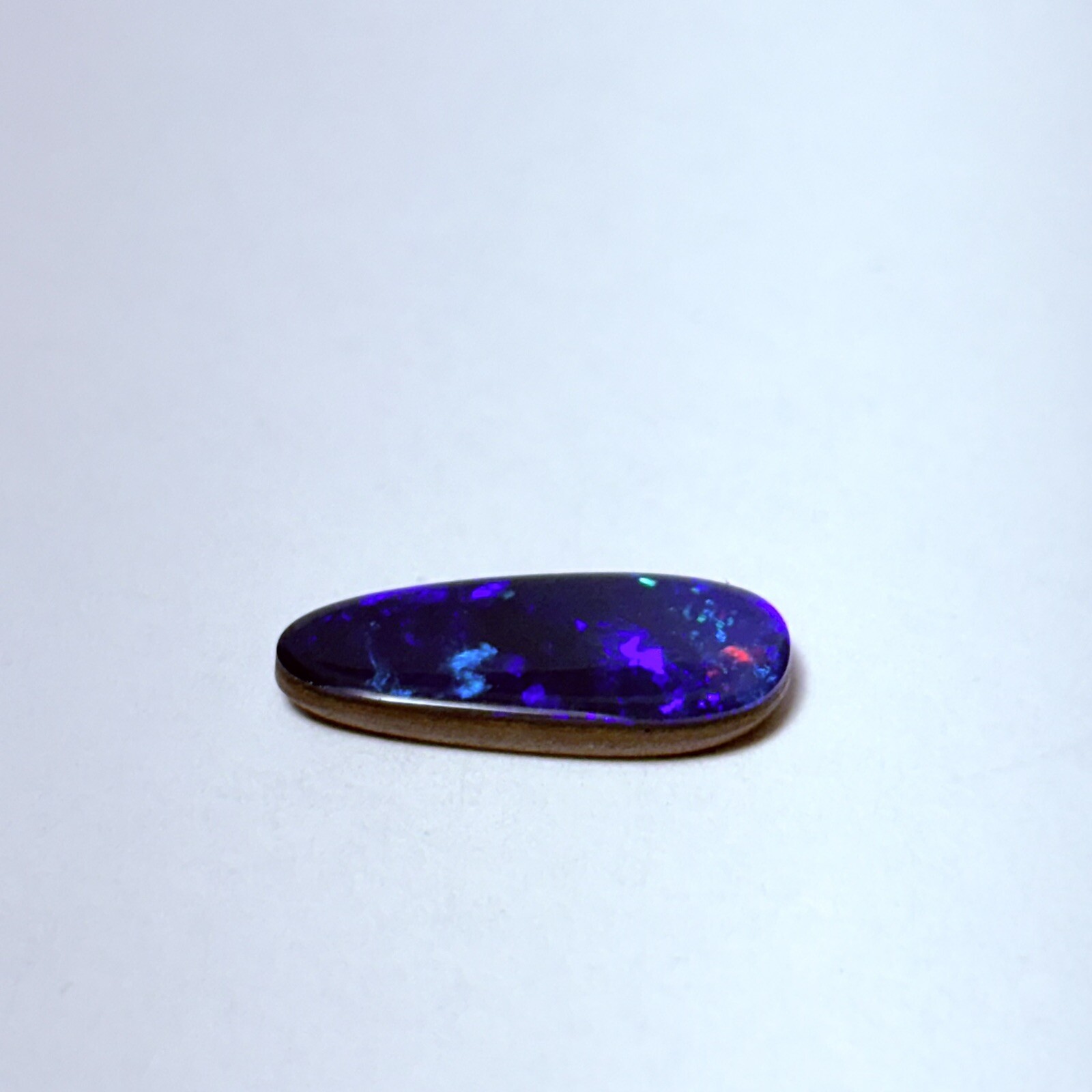 2.70ct Australian Boulder Opal Doublet Loose 16.2mm 0.55g