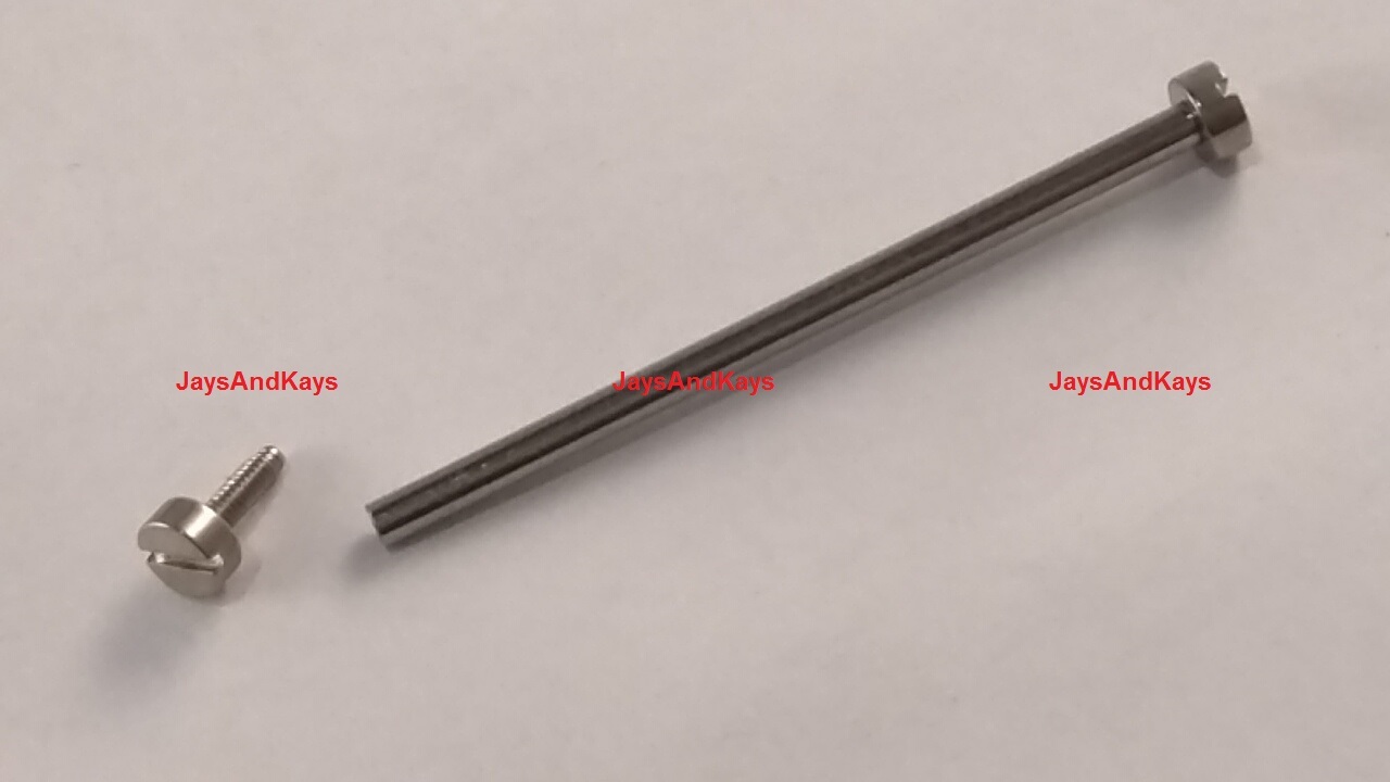 Suunto Core Screw For Lugs Adapters Black PVD Polished Stainless Screwbar Tube