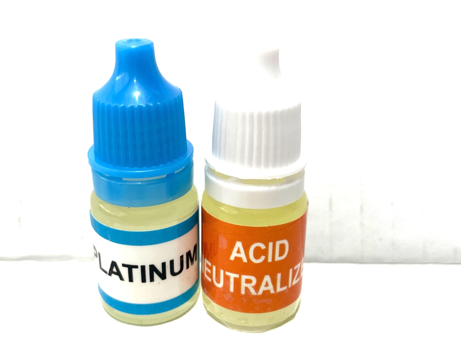 Gold Silver Platinum Testing Acids, 10k 14k 18k 22k-24k .999 .925 or Platinum