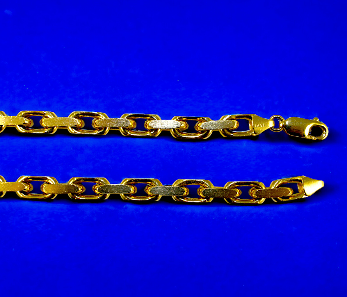 14K Yellow Gold SOLID Rolo Cable Link Chain Necklace Real 1.5mm-7.5mm 16″-30″