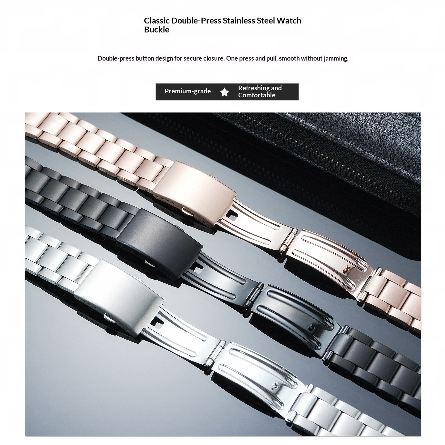 For Casio AE-1200WH AE1200 1300 WS1600 Modified Metal Watch Case Steel Strap Men
