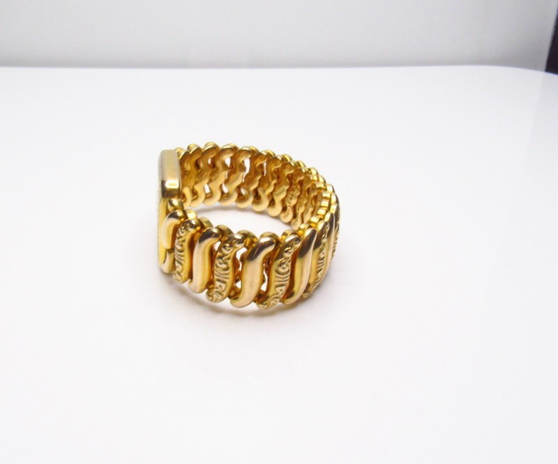 Vintage Pitman & Keeler American Queen Gold Filled Bracelet