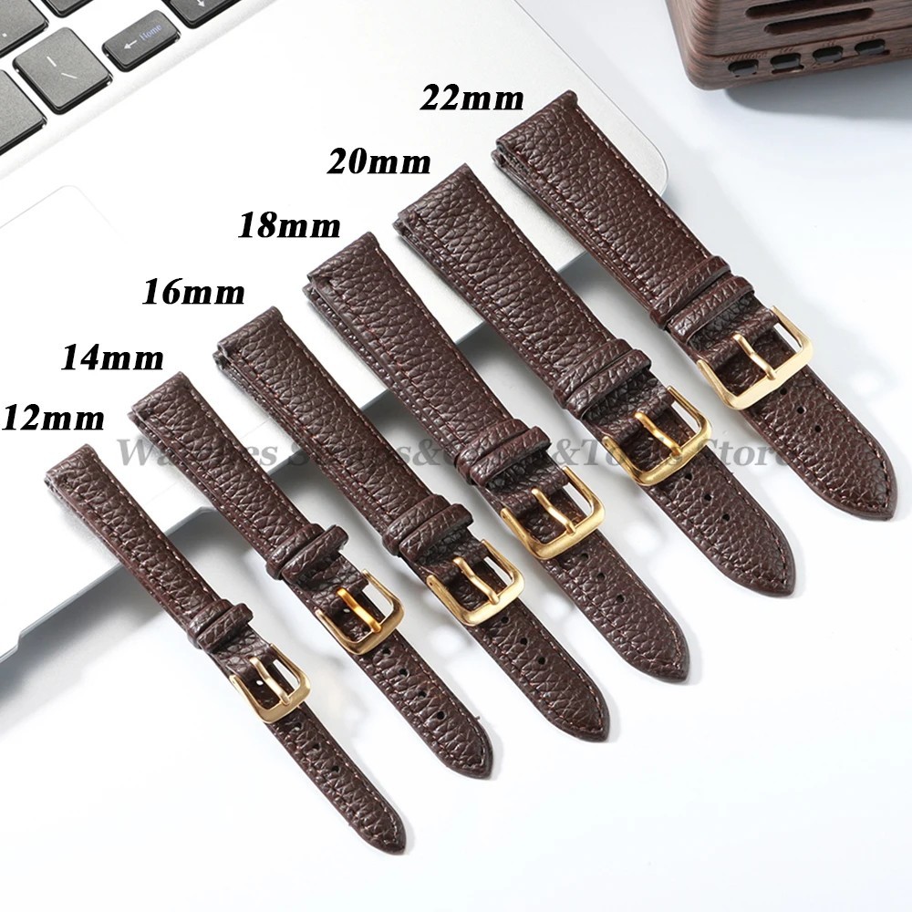 Leather Watch Strap Band Replacement Universal Men Women 12 14 16 18 20 22mm PU