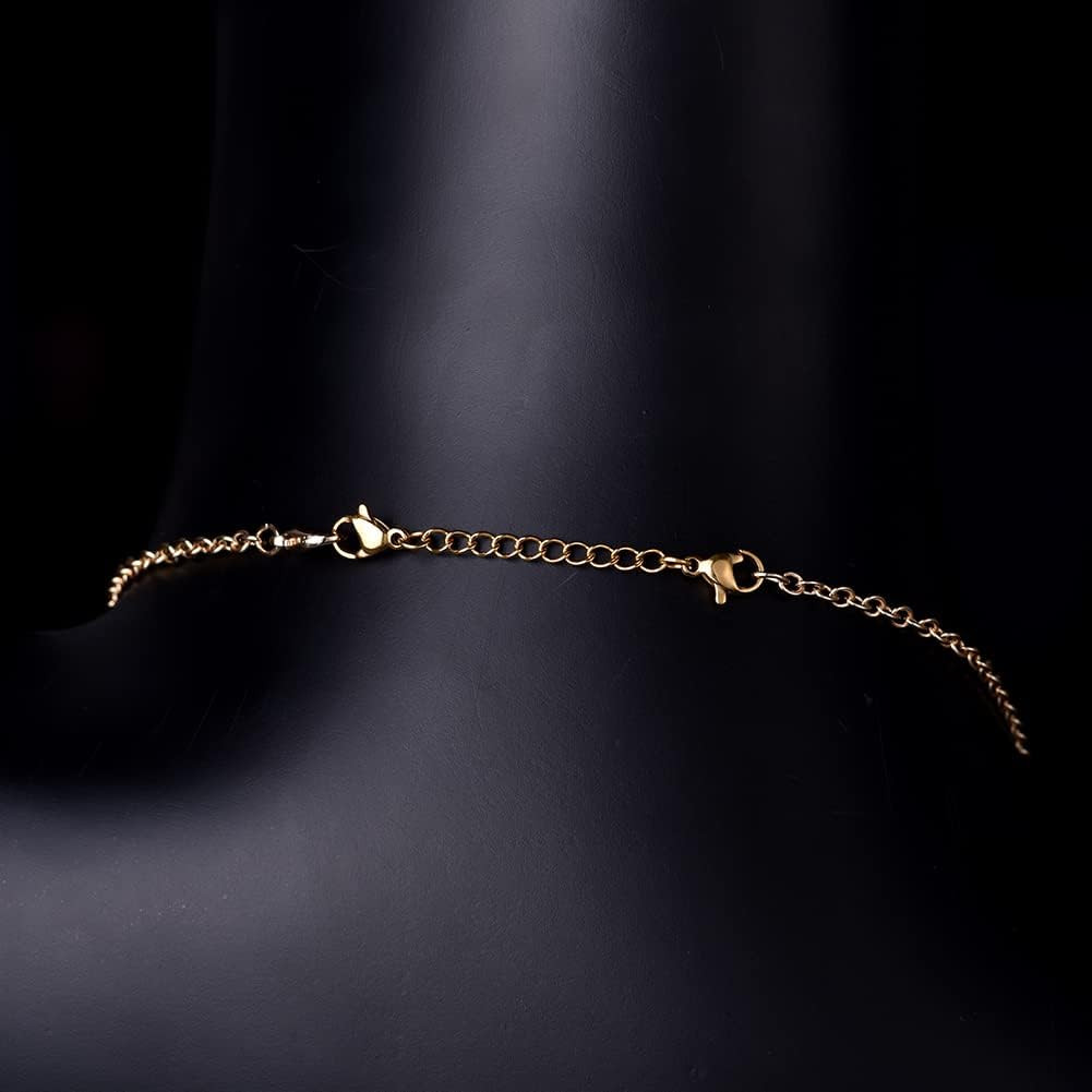 Necklace Extender 5/10Pcs Chain Extenders for Necklaces Bracelet, Gold & Silver
