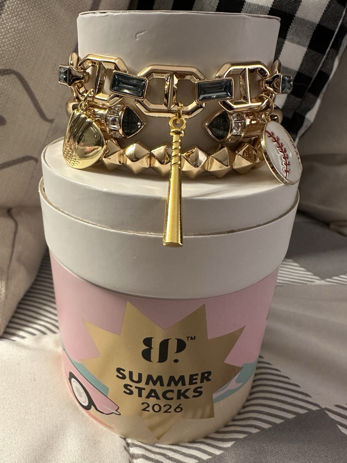 Bomb Party Summer stacks 2026 With A TWIST-BASEBALL CHARMS