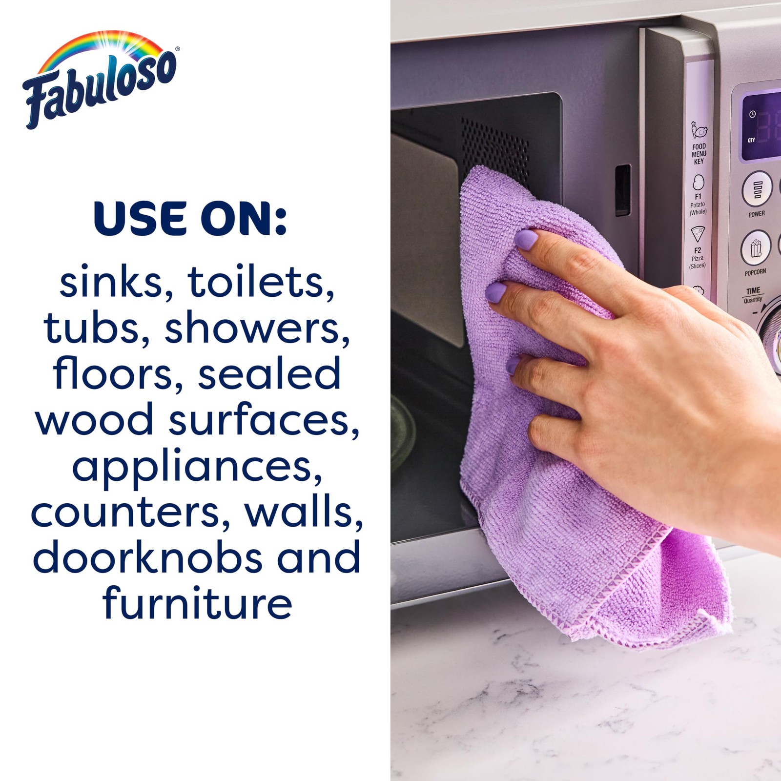 Fabuloso Multi-Purpose Cleaner & Floor Cleaner, 2X 56 Fl Oz (Pack of 1)
