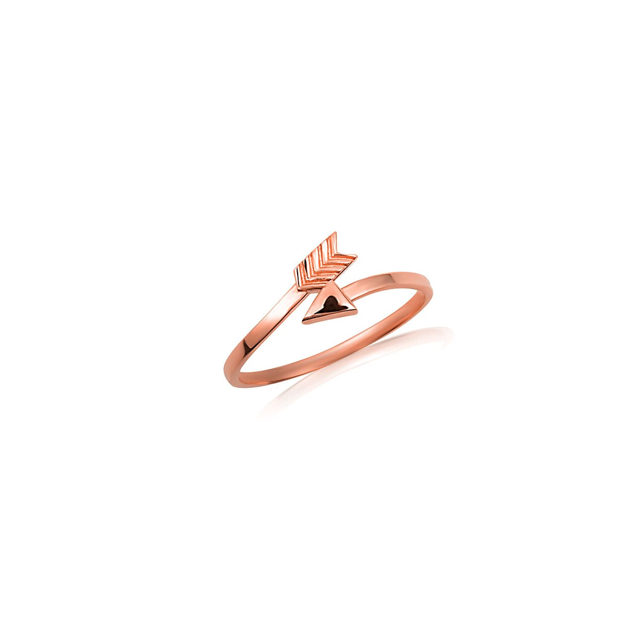 Gold Arrow Head Toe Ring (Available in Yellow/Rose/White Gold)