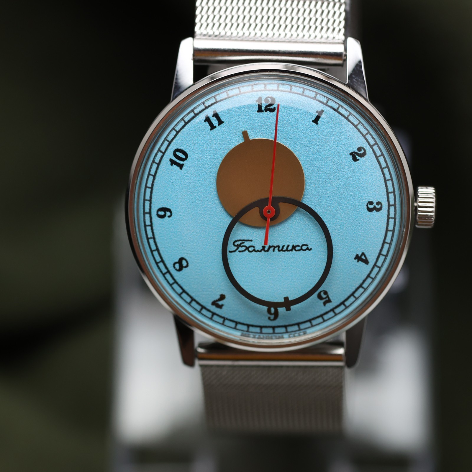 Soviet Wristwatch Raketa Baltica Copernic Copernicus Kopernik Vintage