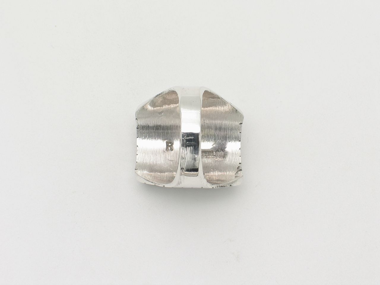 Native American Navajo Handmade Sterling Silver & Wild Horse Ring – Size 11.5