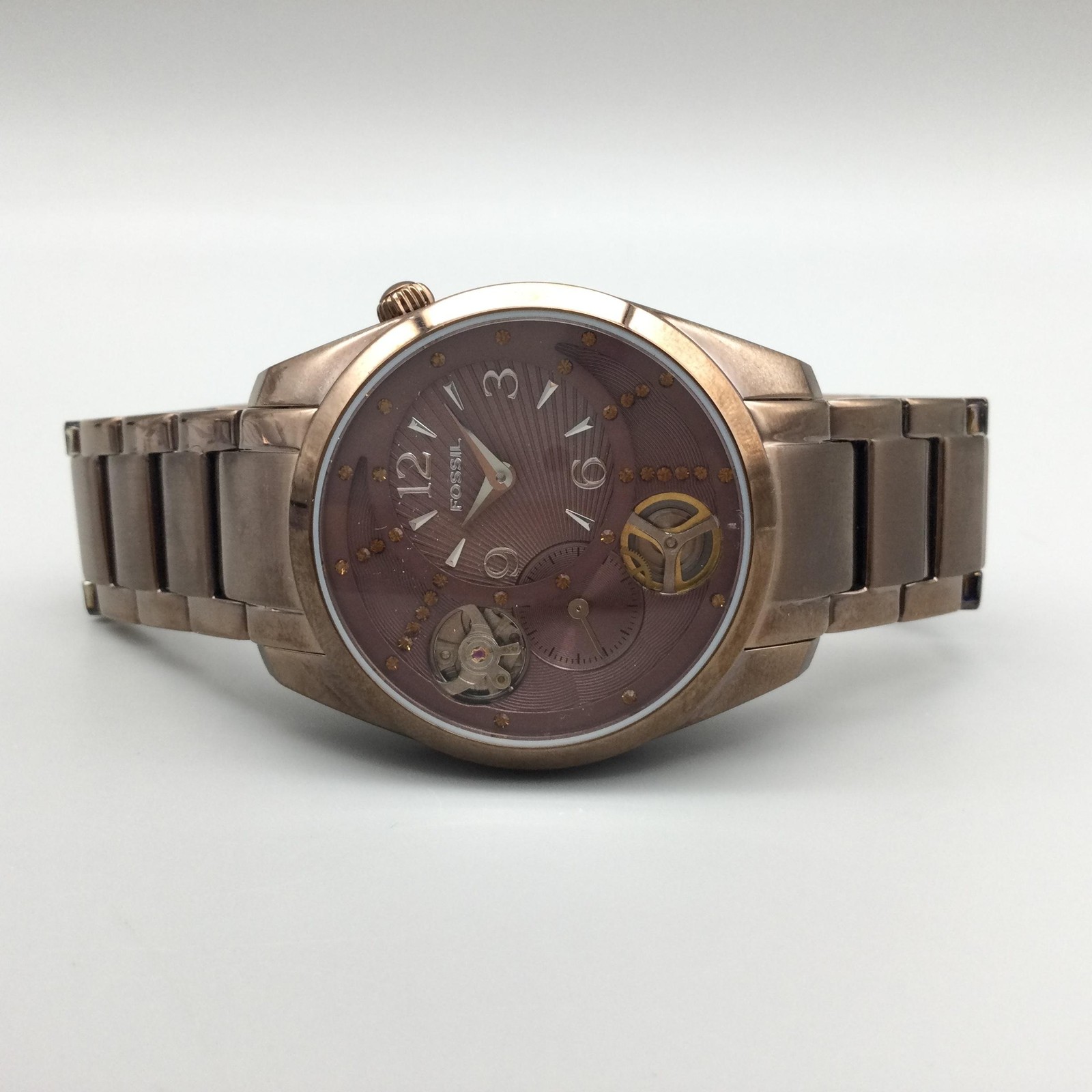 Fossil Twist Automatic Womens Watch 35mm Skeleton Dial ME-1024 with Tag 7.25″