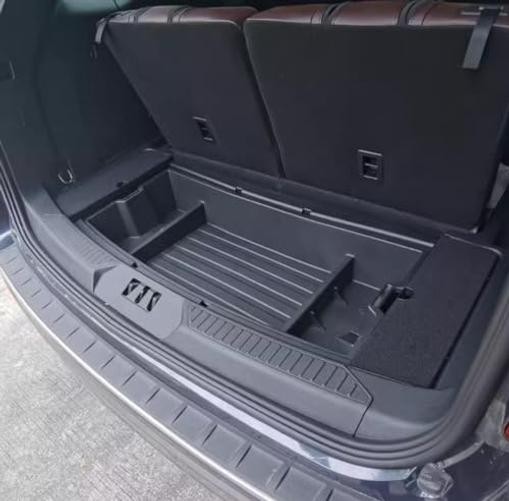 For 2020-2024 Ford Explorer Trunk Hidden Organizer, SUV Insert Cargo Rear