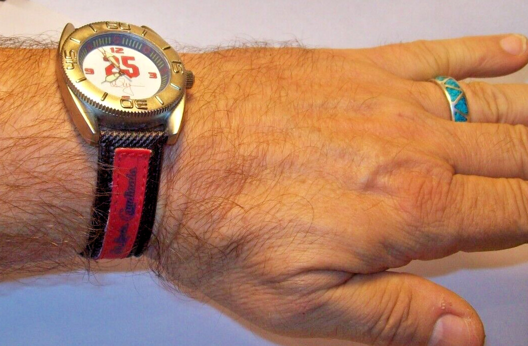 RARE Mark McGwire Watch Special Edition ’99 Collector fits 6.5-7.75″ Runs Great