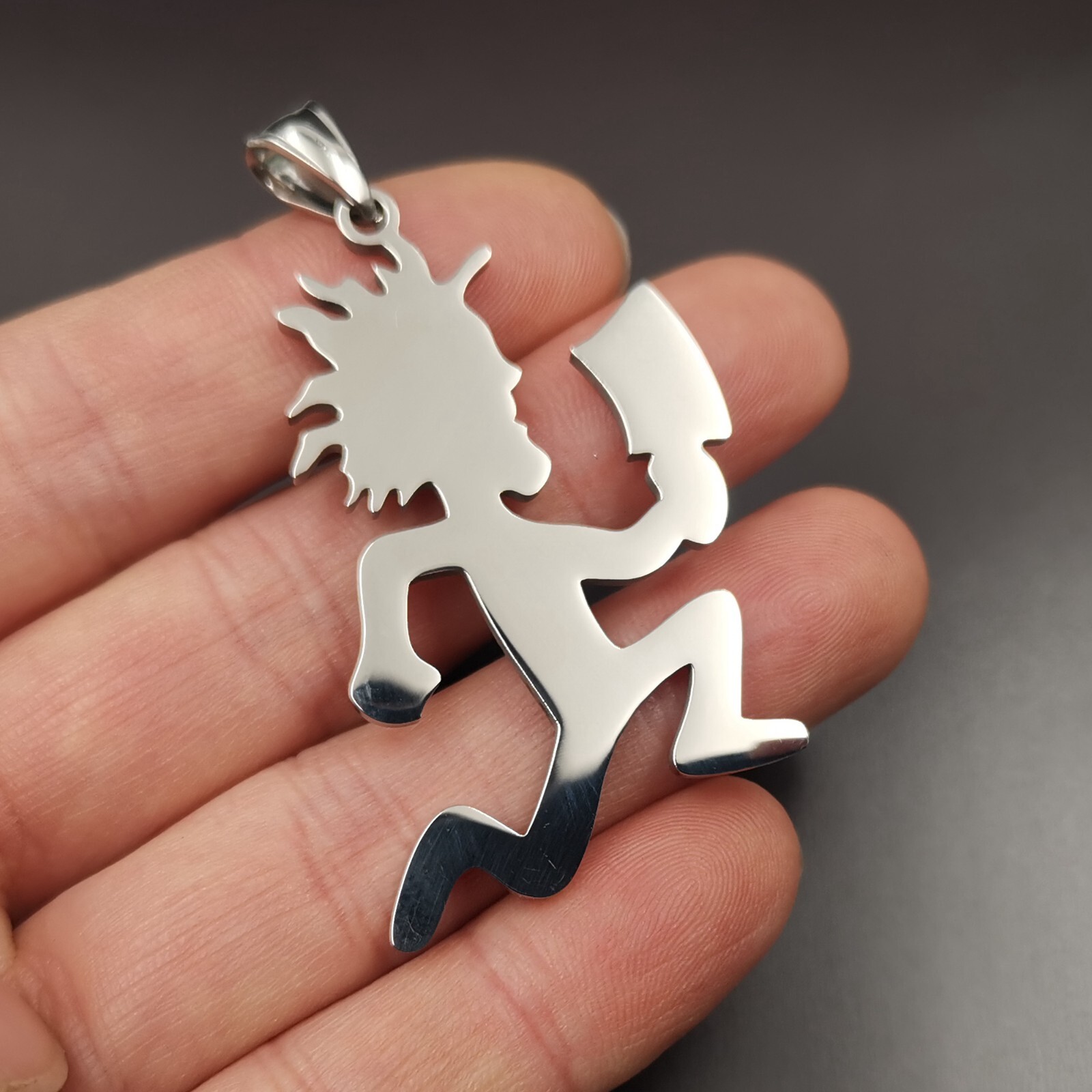 HATCHETMAN ICP charm Stainless steel pendant with chain necklace 18/24/30inch