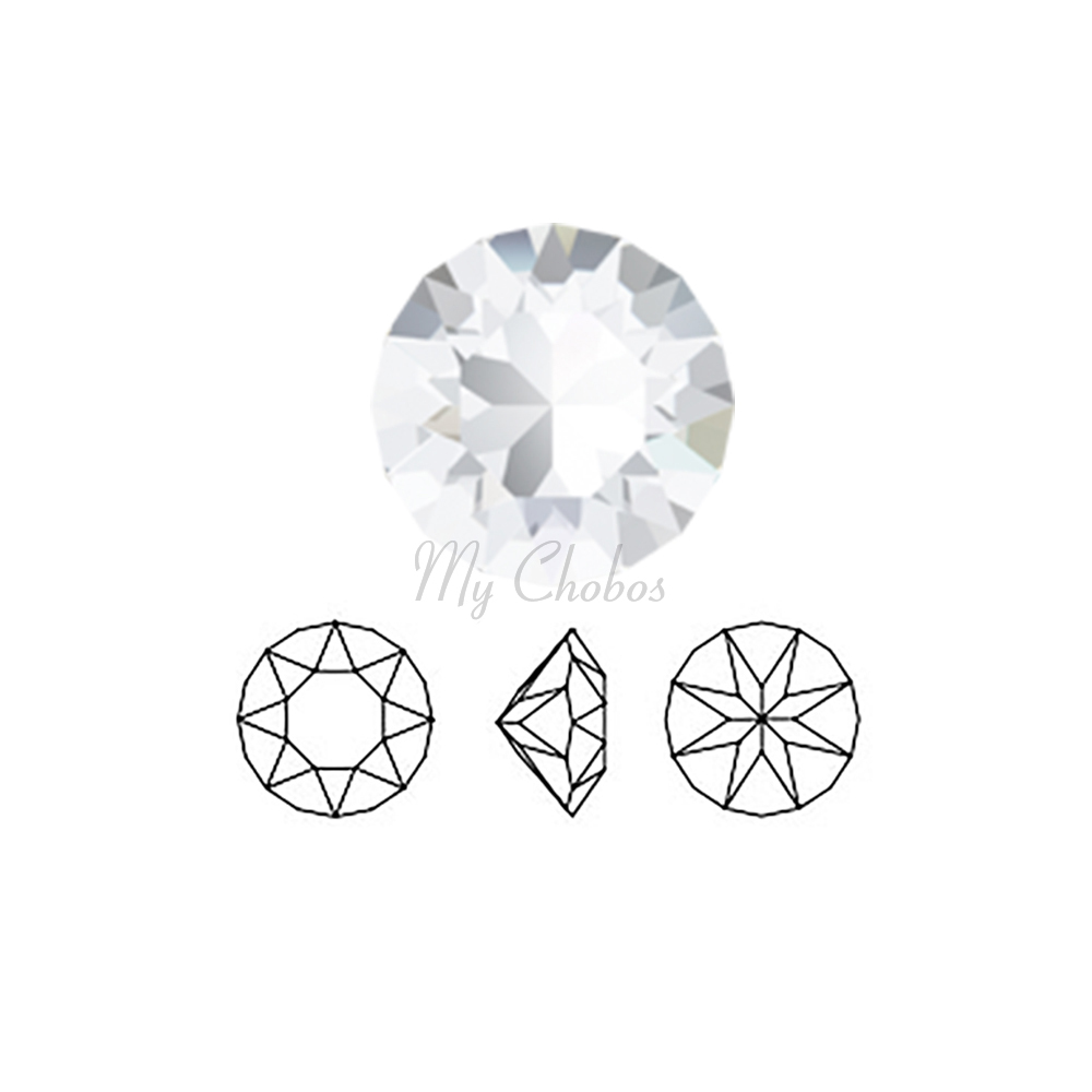 Swarovski 1088 XIRIUS Chaton pointed back rhinestone ss18-ss50 clear CRYSTAL 001