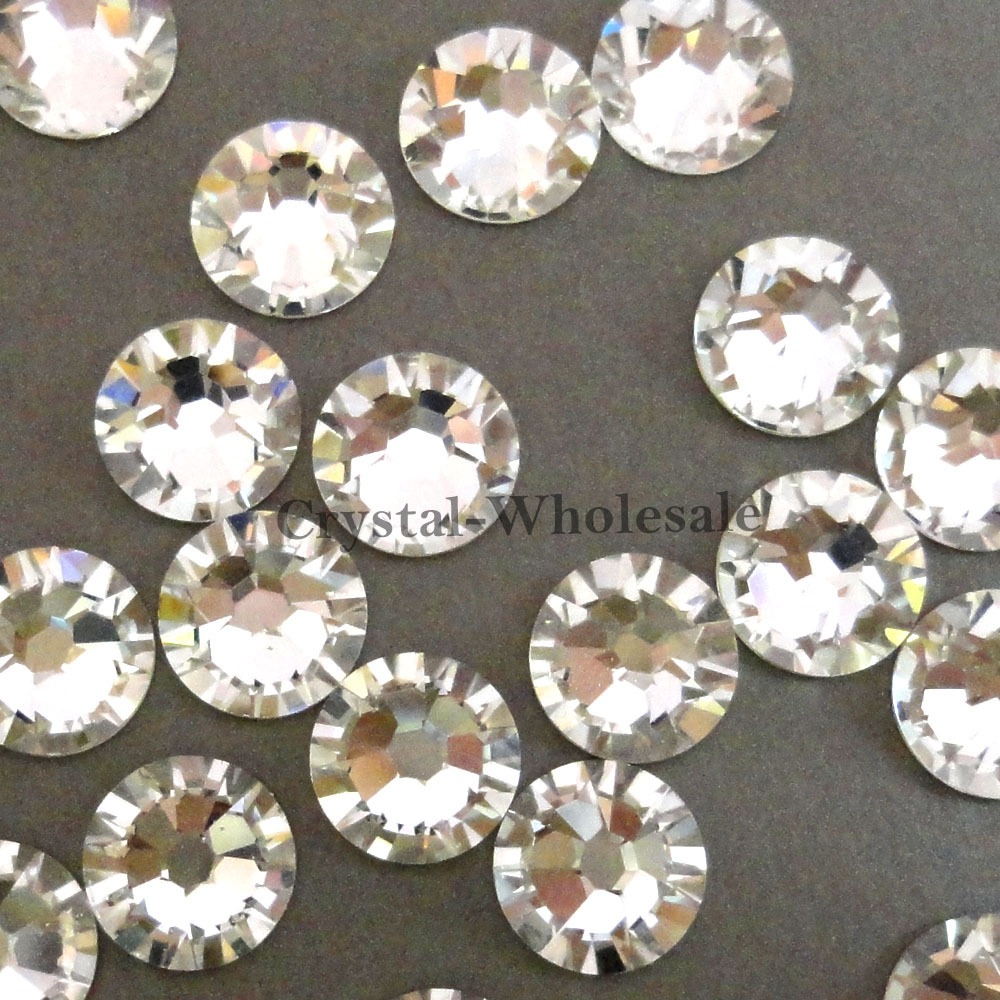 Swarovski 2058/2088 flatback No-Hotfix rhinestone 1 gross 144 clear CRYSTAL 001