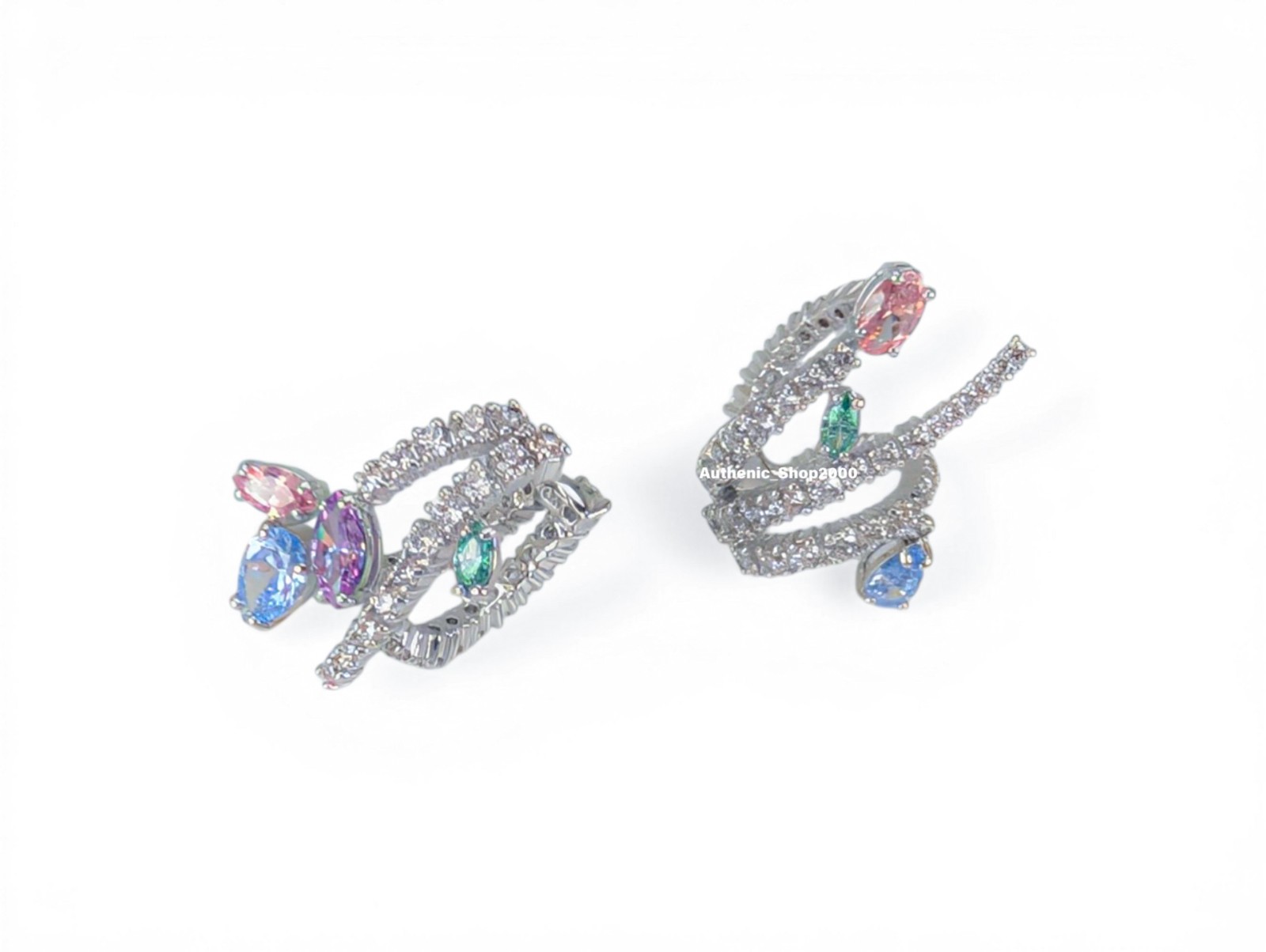 New 100% Authentic Ariana Grande x Swarovski Sparkle Ear Cuffs Earrings 5749184