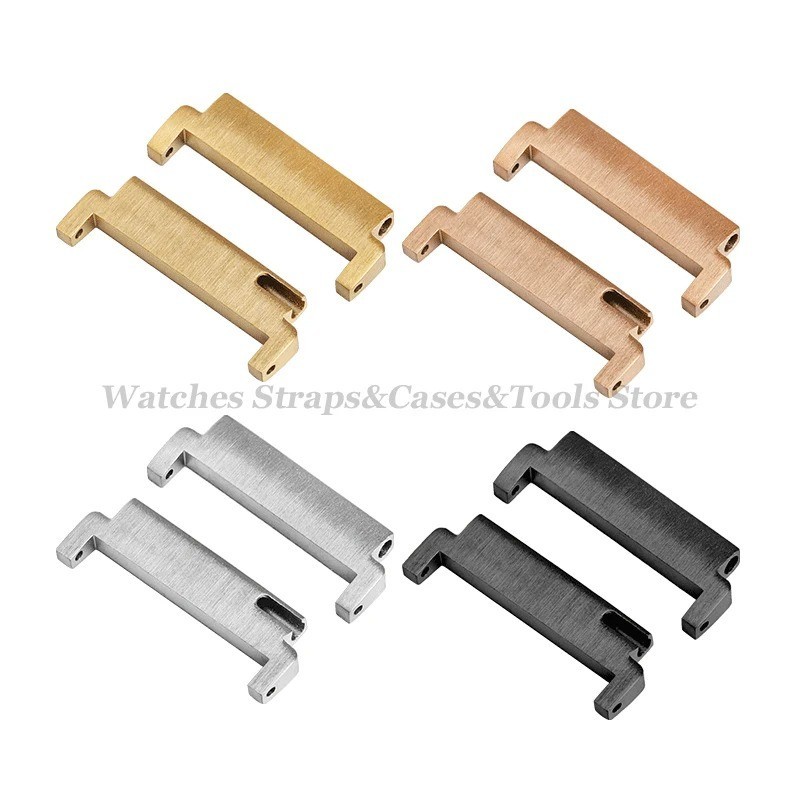 2pcs Strap Adapters Quick Release Pins Connectors Watch Band Spring Bars Access