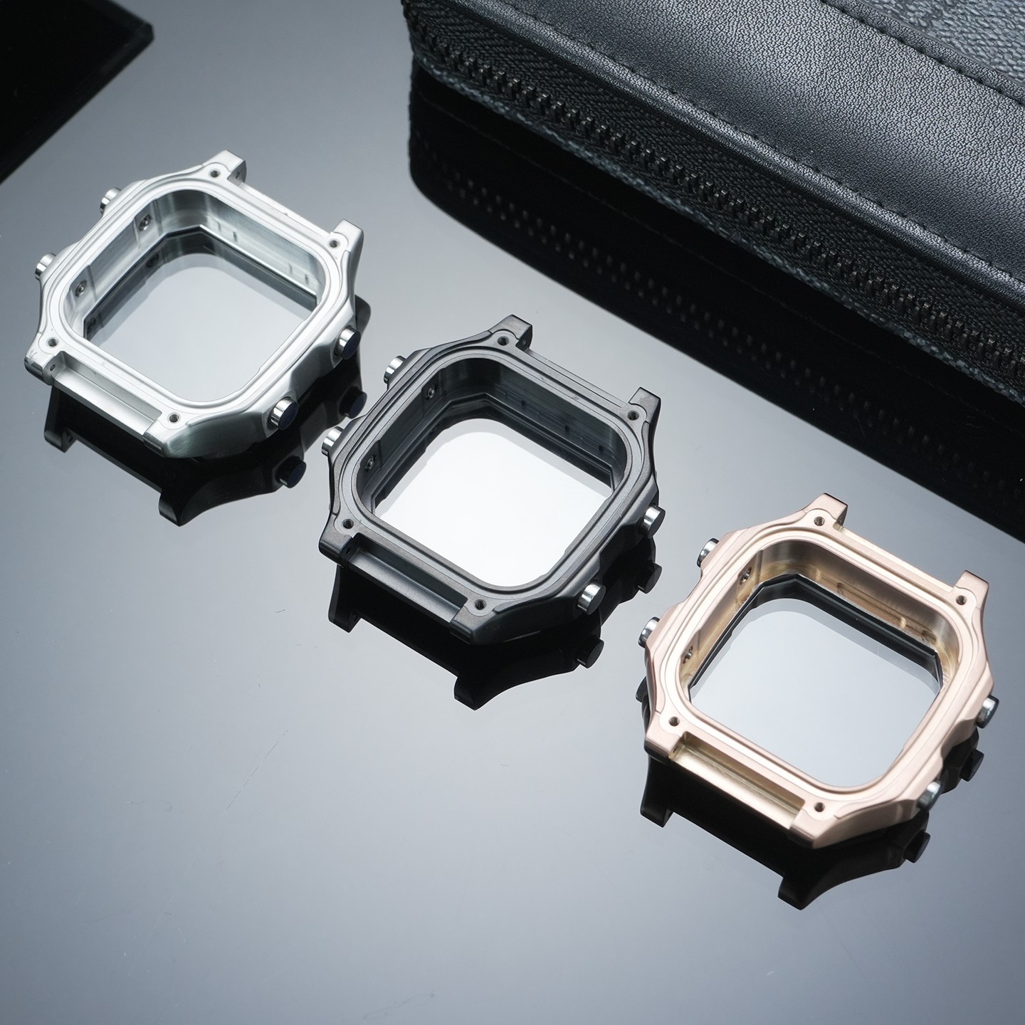 For Casio AE-1200WH AE1200 1300 WS1600 Modified Metal Watch Case Steel Strap Men