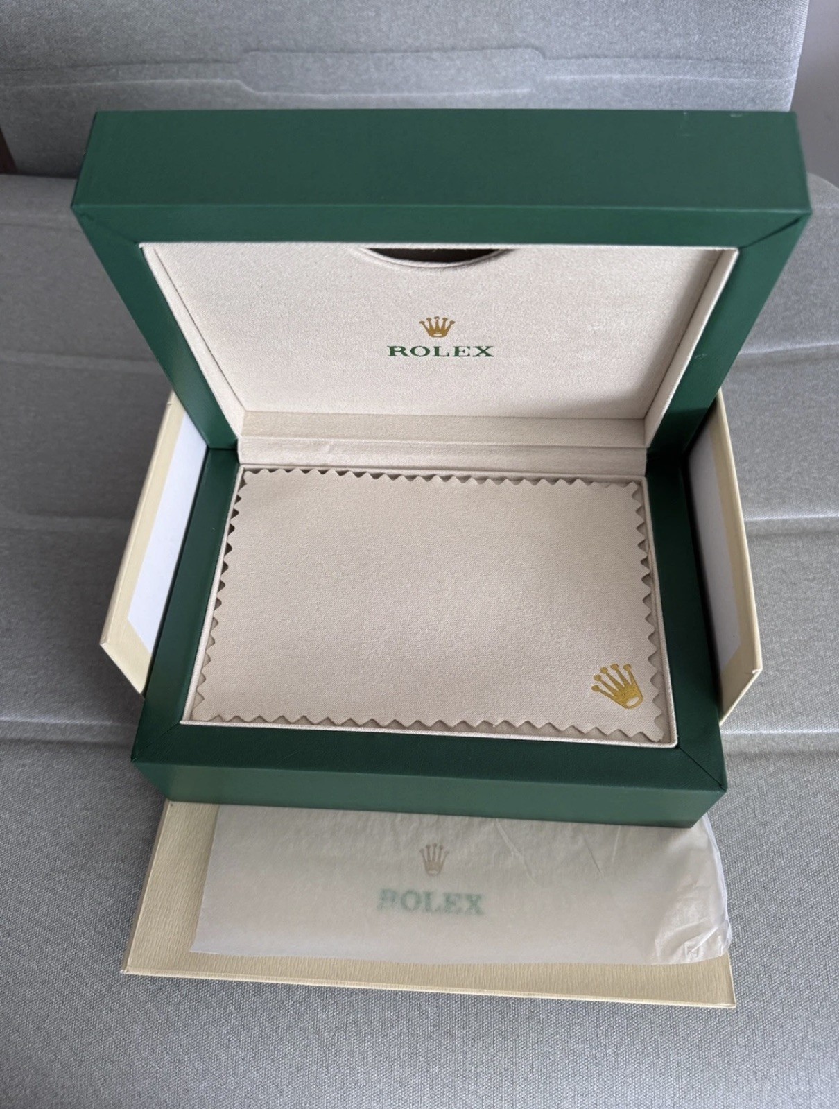 Rolex Luxury Presentation Box Set & Outer Box & Cloth