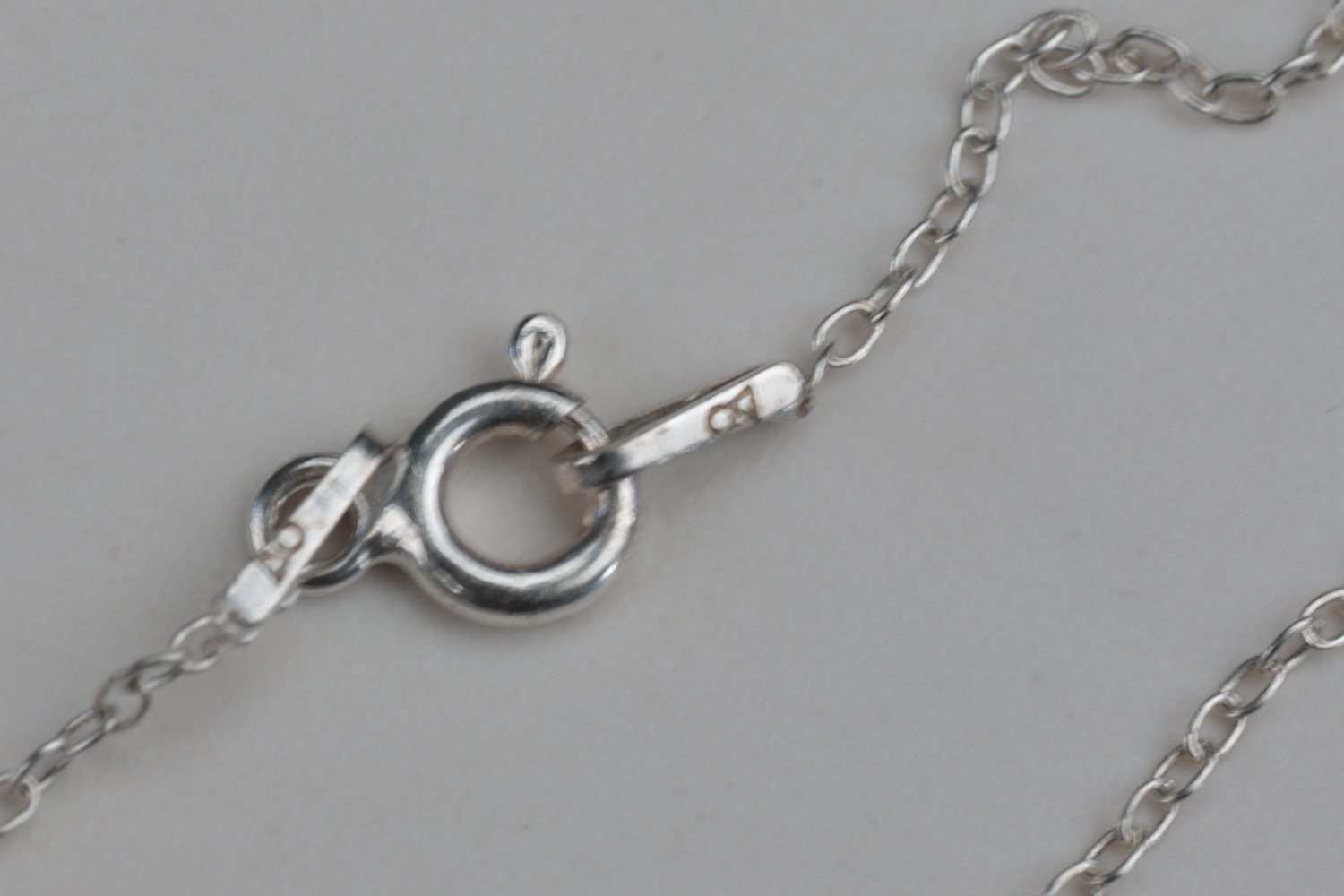 Sterling Silver Friendship Heart Pendant Necklace 925 Italy 18 Inch 4.28g