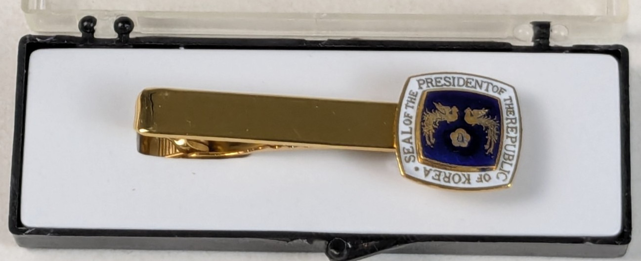 Vintage – Seal of the President of The Republic of Korea Tie Clip – B17A