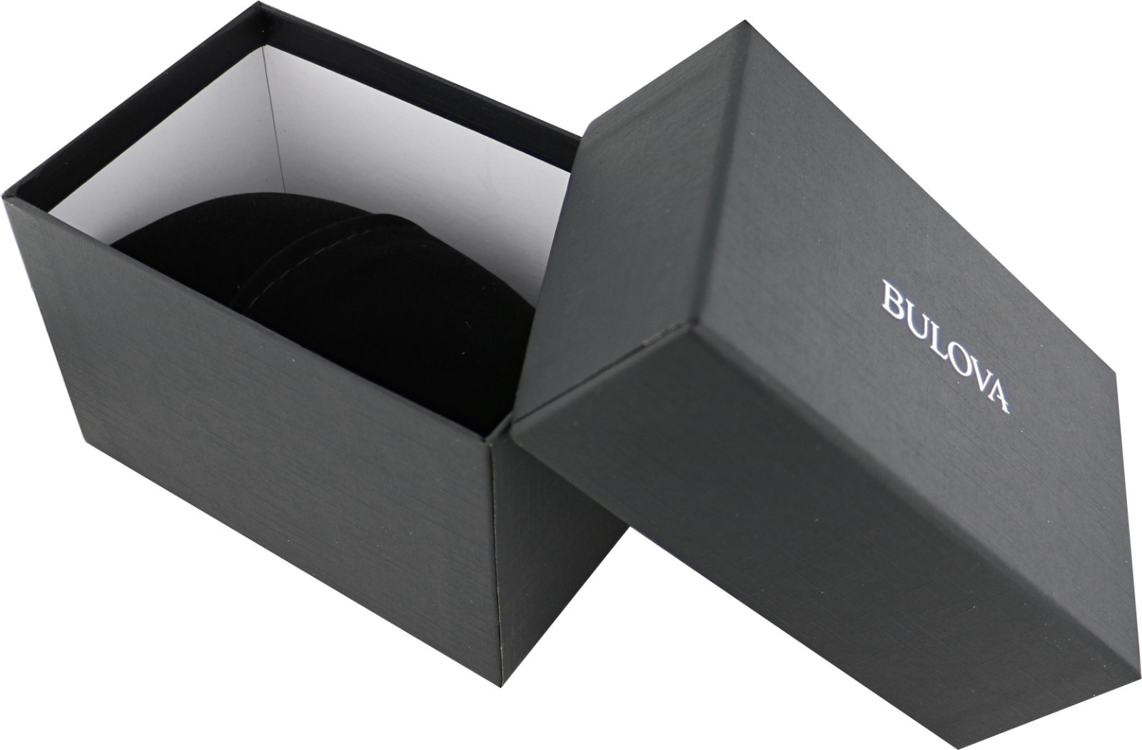 Bulova Women’s Automatic Commodore Date Window Black Leather Watch 34MM 96M152