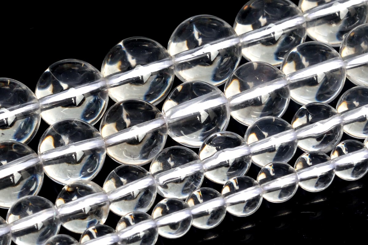 Natural Crystal Clear Quartz Grade AAA Round Loose Beads 4/6/7/8/9-10/11-12MM