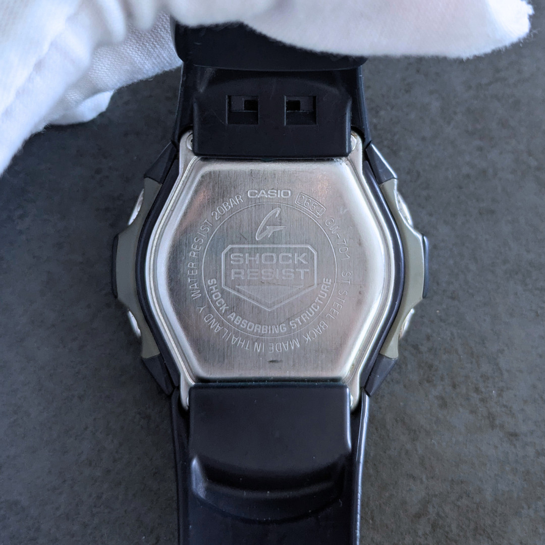 Casio G-SHOCK GW-701 Tough Solar Multiband 5 Digital Men’s Watch Battery Include