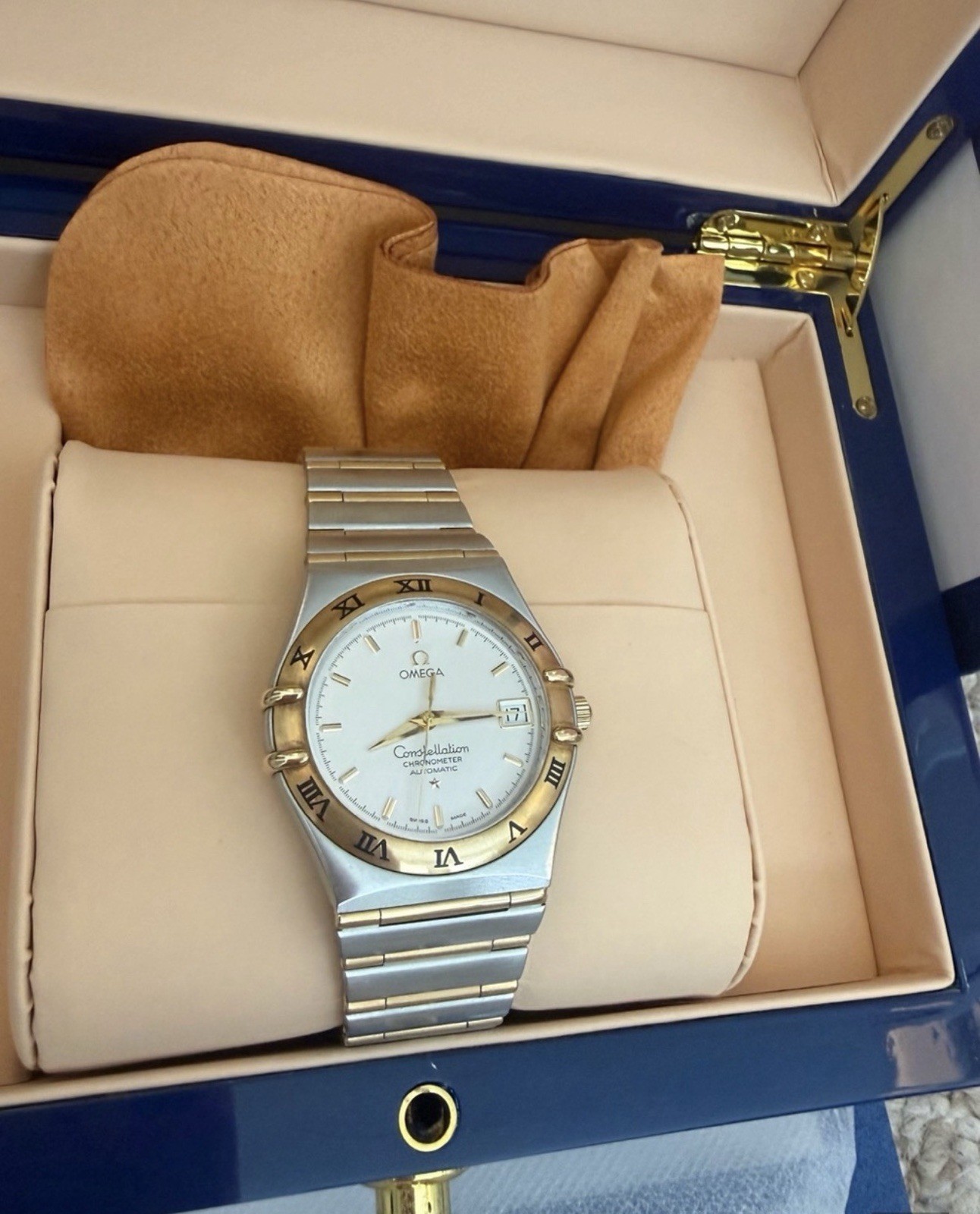 OMEGA Constellation Automatic Date Two-Tone 36mm Bracelet Watch